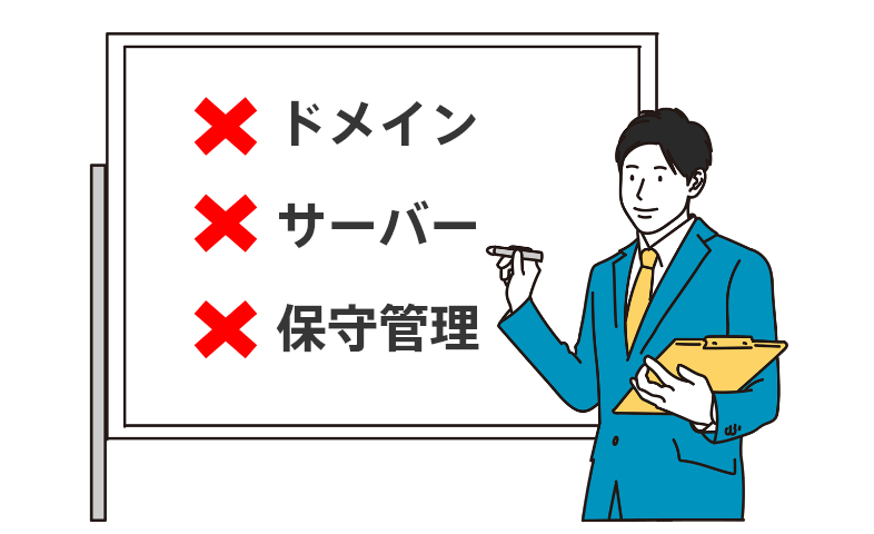 メリット4　個別の契約不要